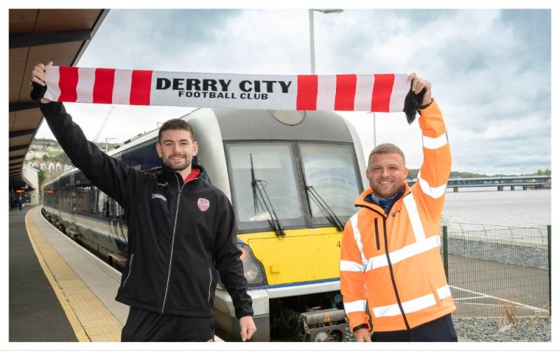 Special train and coach services running for Derry City FC fans travelling to FAI Cup Final