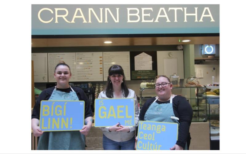 New bilingual café opens in Derry's cultural centre Cultúrlann Uí Chanáin 