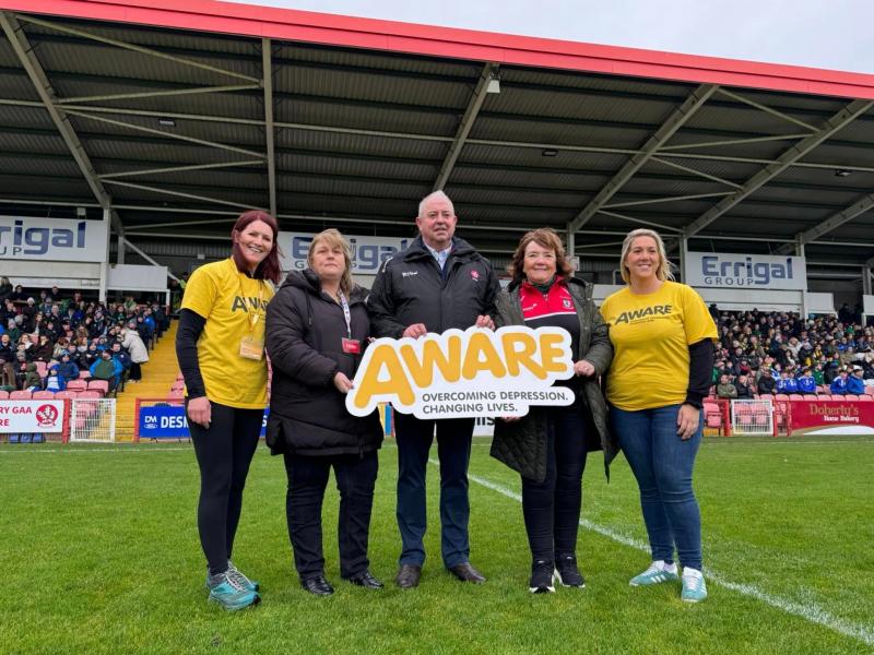 Leading mental health charity AWARE NI announces new partnership with Derry GAA