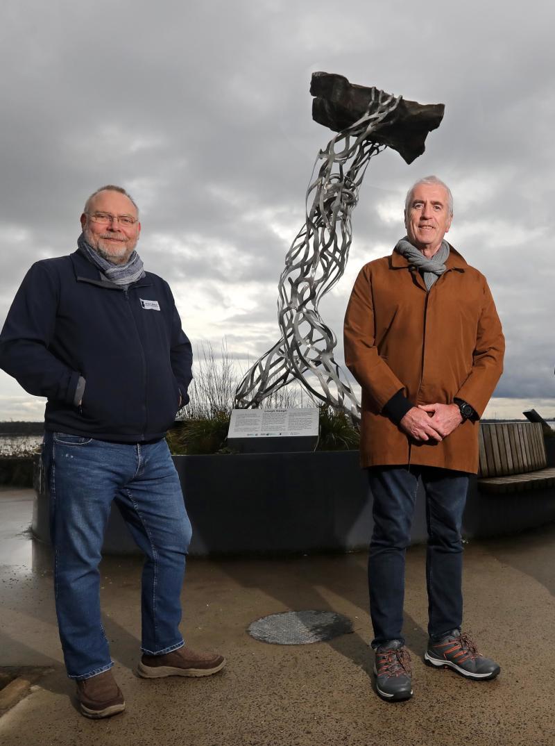  Gerry Darby and Michael Browne of Lough Neagh Partnership