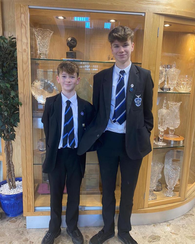Ryan Sheerin (10B) and Ben Farren (12D)