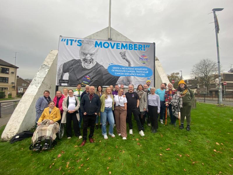 Derry charity launches new ‘Movember’ campaign