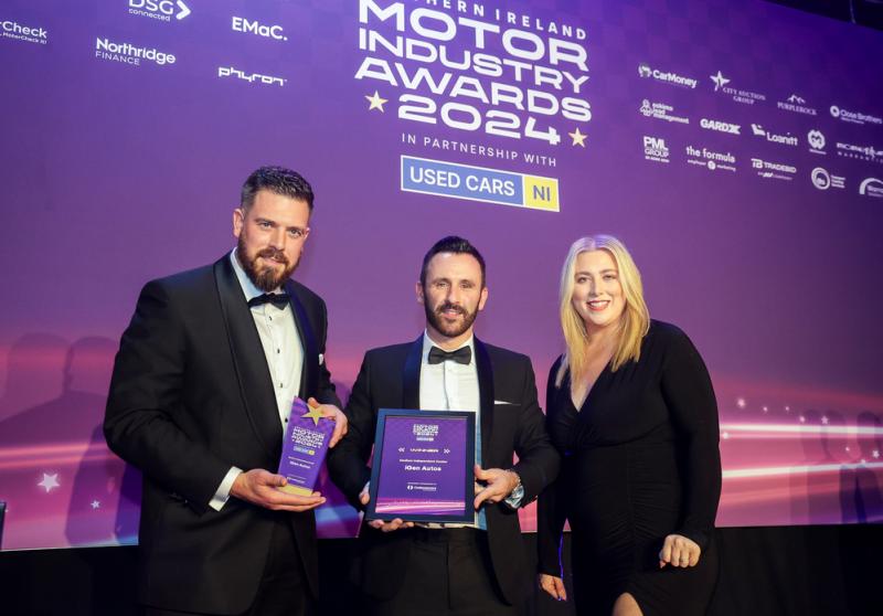 Derry's iGen Autos wins big at Northern Ireland Motor Industry Awards