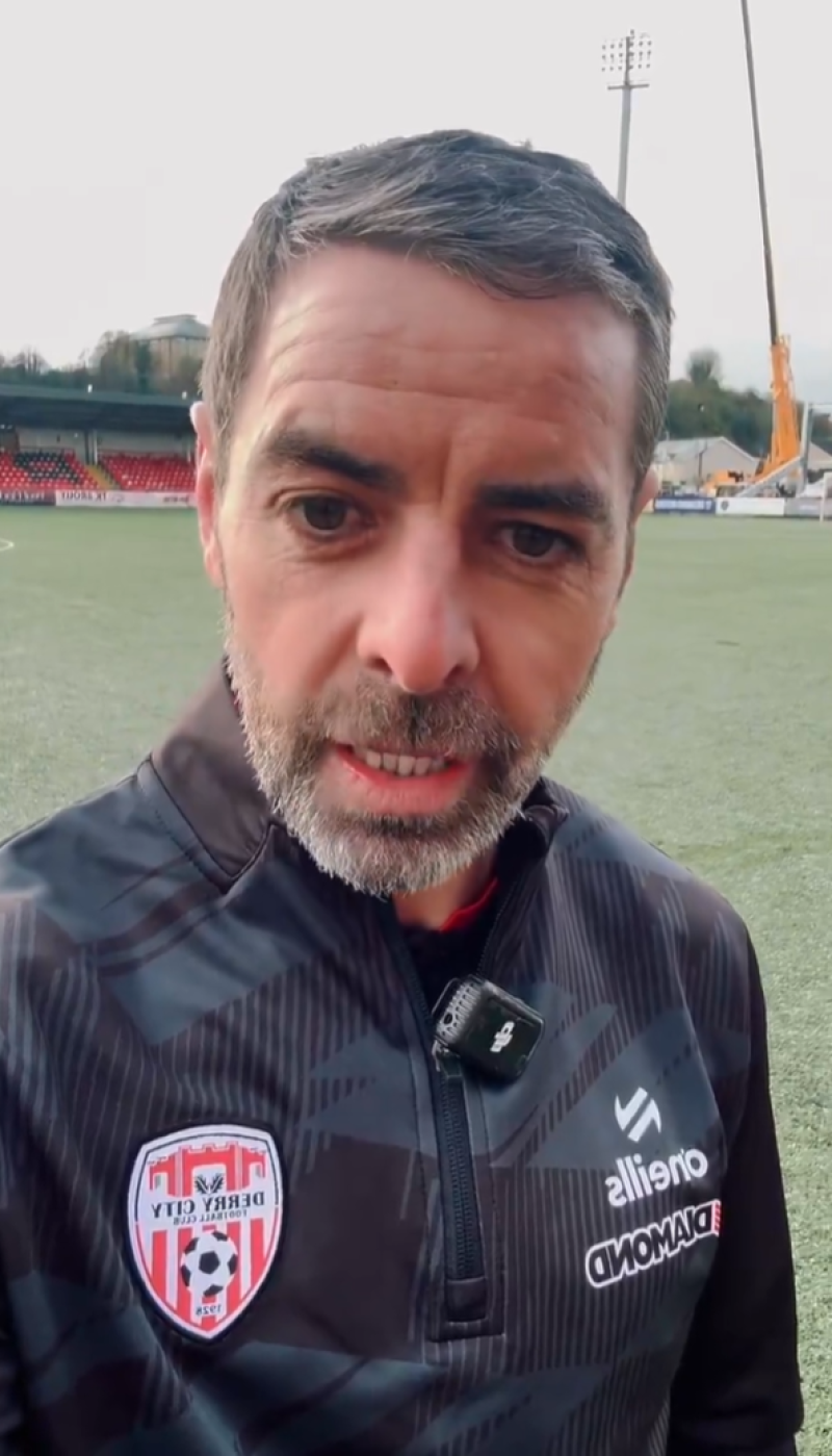 WATCH: Tiernan Lynch 'proud and privileged' to be new Derry City manager