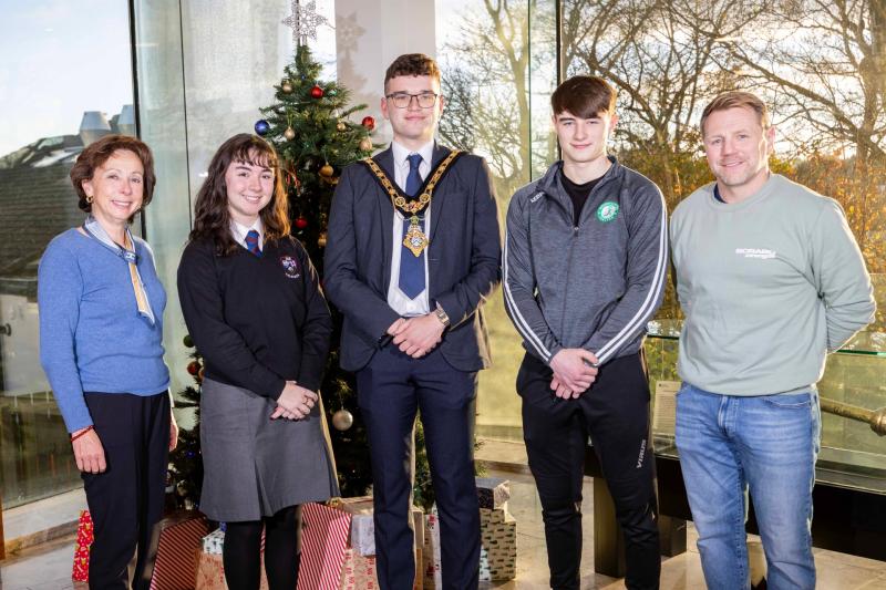 Mayoral reception for Causeway Coast and Glens powerlifter and weightlifter