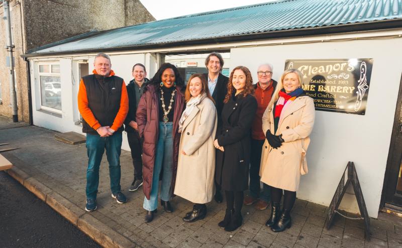 Rural Village / Town Centres Facade Painting Regeneration Scheme completed within the Derry Council area