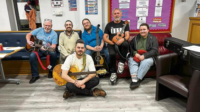 Roe Valley Musicians bring busking back to Limavady