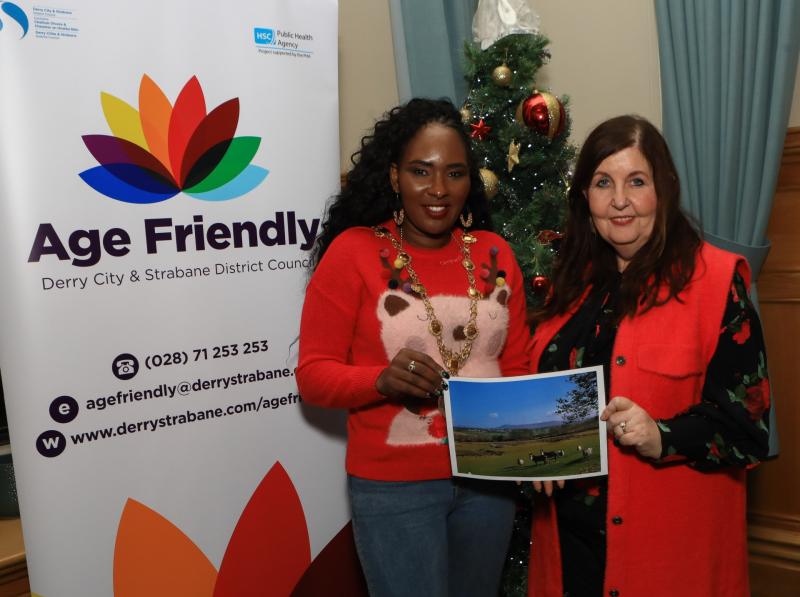 Mayor congratulates official winners whose work will feature in the 2025 Age Friendly Calendar