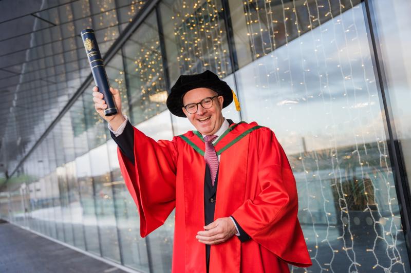 Ulster University Honorary Doctorate For FinTrU Founder Darragh McCarthy
