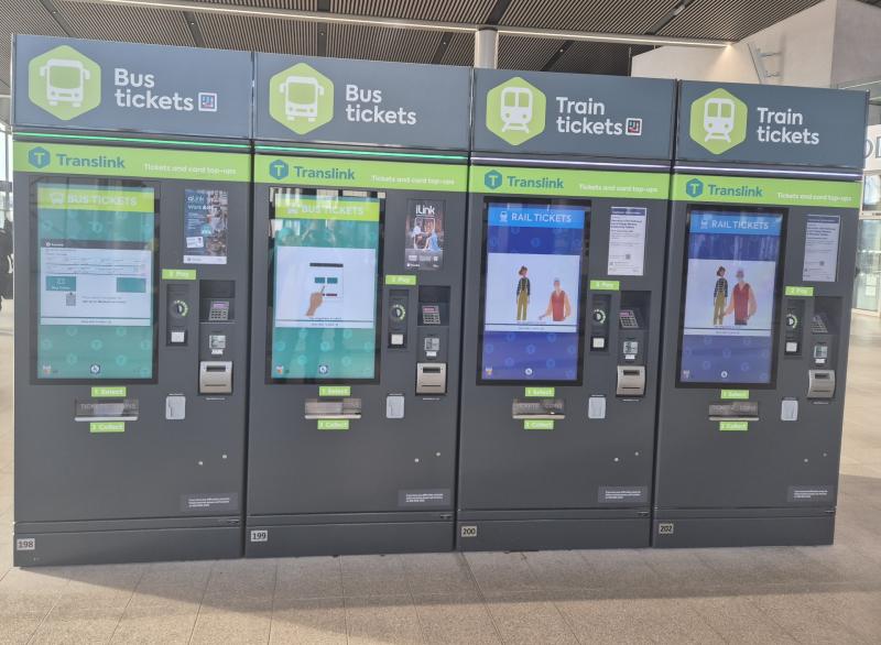New Self-Serve Translink Ticket Vending Machines