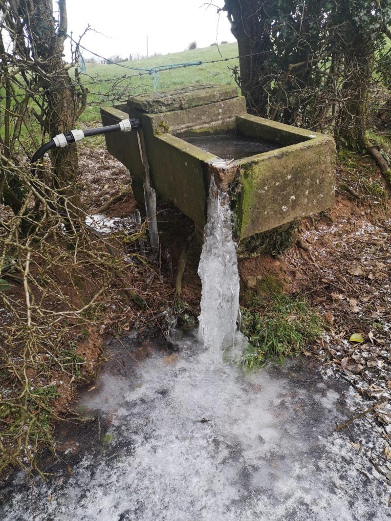 Farmers reminded to check all water supplies for leaks and bursts to avoid excessive water bills