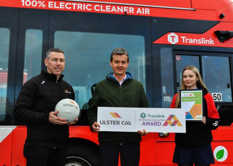 Sean Dolan's Imogen Holden awarded Translink Ulster GAA Young Volunteer of the Month