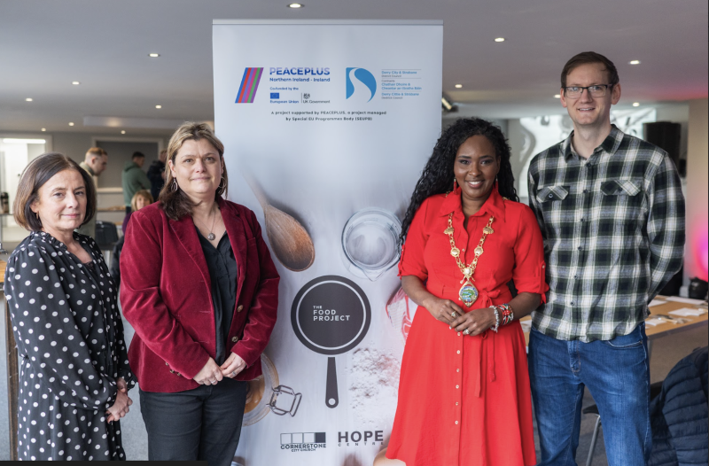 Hope Centre awarded PEACEPLUS funding to tackle food poverty in Derry