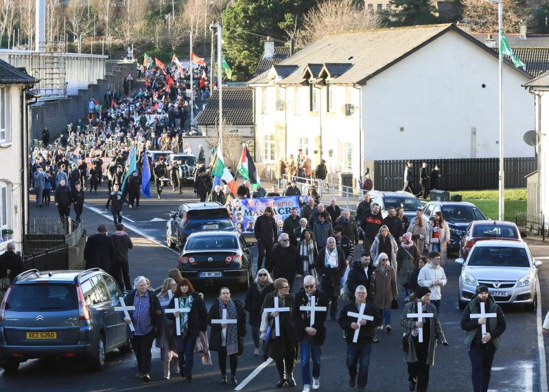 Huge turnout for annual Bloody Sunday March for Justice