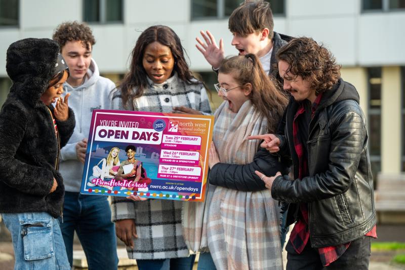Open Days at NWRC &ndash; Register now and you could begin your college journey this September!