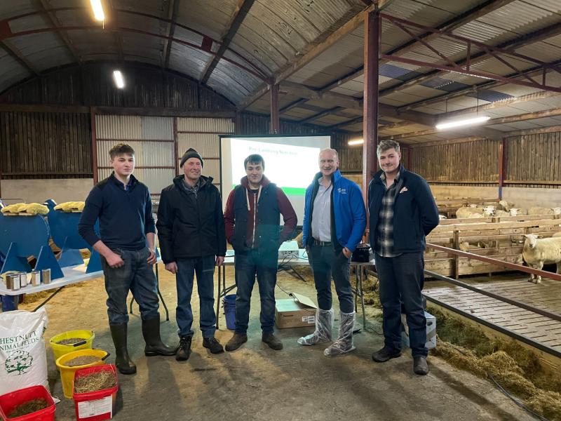 CAFRE lambing event highlights importance of ‘getting it right’ with pre-lambing nutrition on Garvagh farm