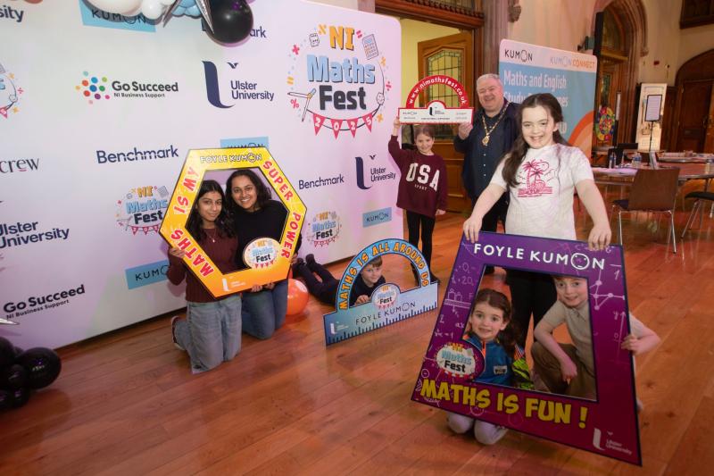 Huge turnout for Derry's first 'Maths Festival'