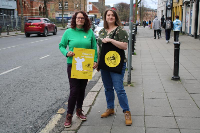Derry communities join 'Raise Your Voice' campaign against gender-based violence