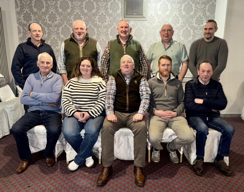 Irish Beltex Sheep Breeders Club 2025 committee members.