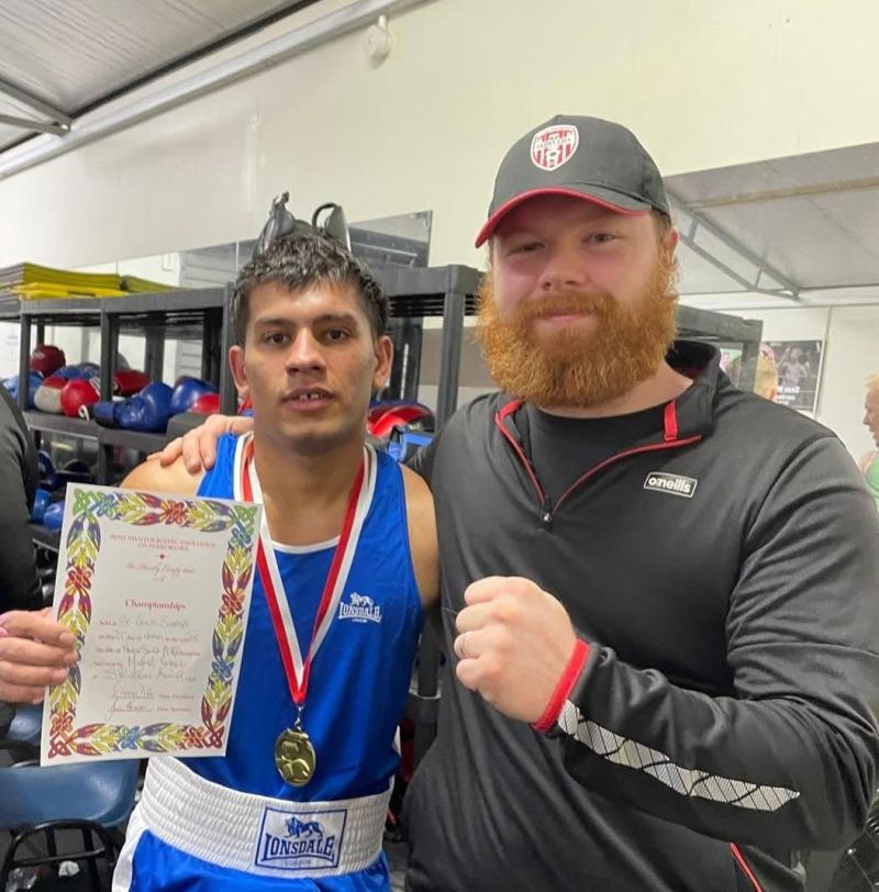 Afghan teenager aiming to become Derry’s next boxing champion