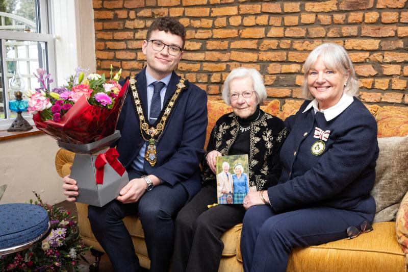 Lillie Smyton marks 100th birthday