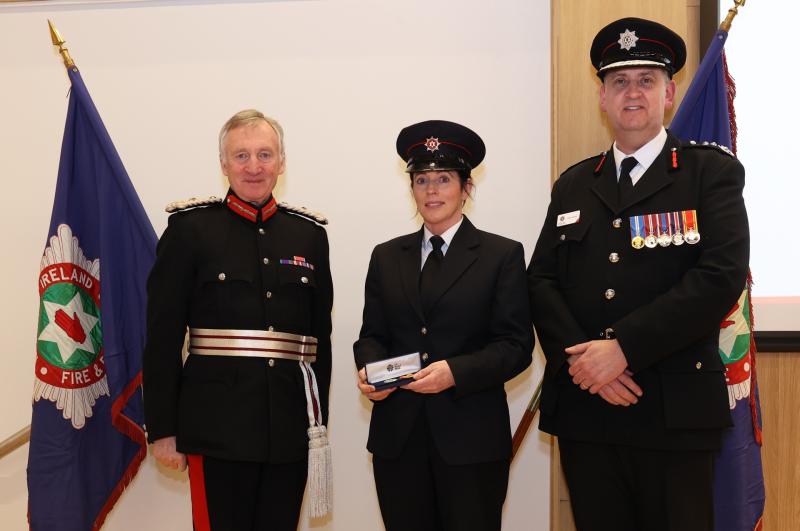 County Derry firefighters honoured for long service and good conduct