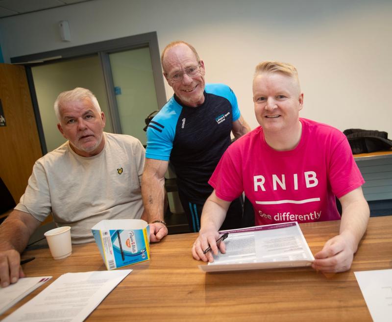 Foyle Arena hosts successful taster day for blind and partially sighted users