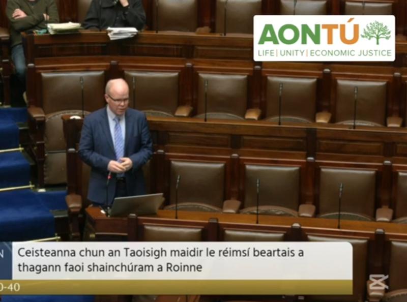 Tóibín slams Taoiseach for 'shameful' Seán Brown comments