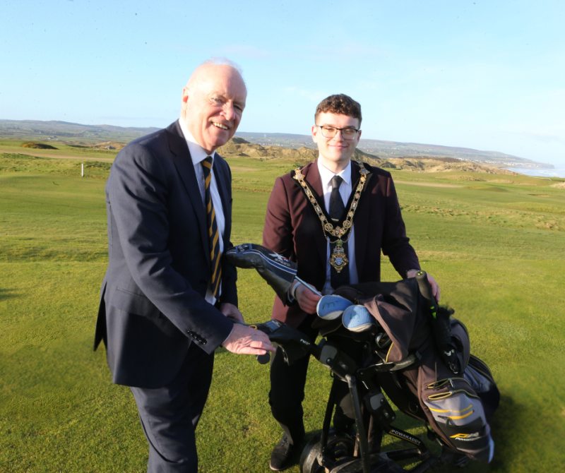 Mayor of Causeway Coast and Glens announces Charity Golf Day in aid of MindWise and NIKPA 