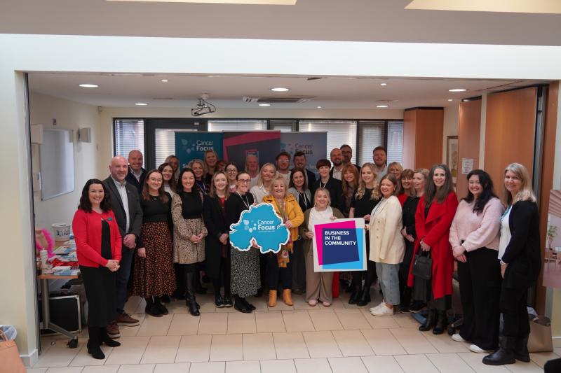 Riada Resourcing step up to Cancer Focus NI Charity Shops Challenge in Limavady