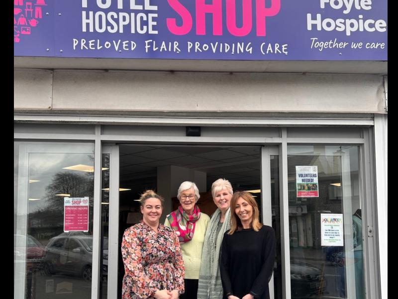 Foyle Hospice Shop Ballykelly