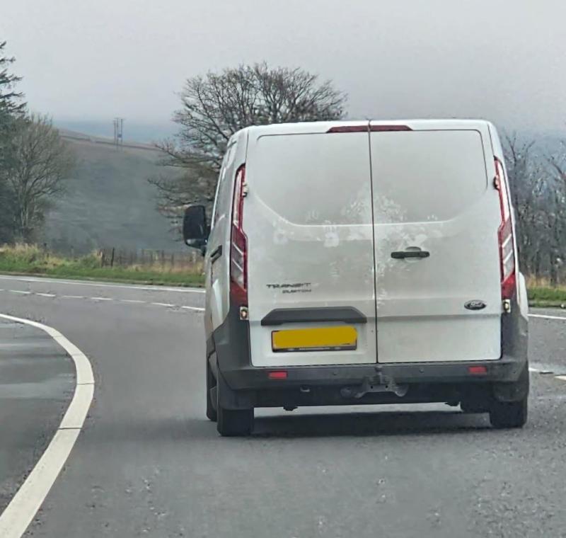 'Slow down' urge police after van driver caught driving at more than 100mph on A6