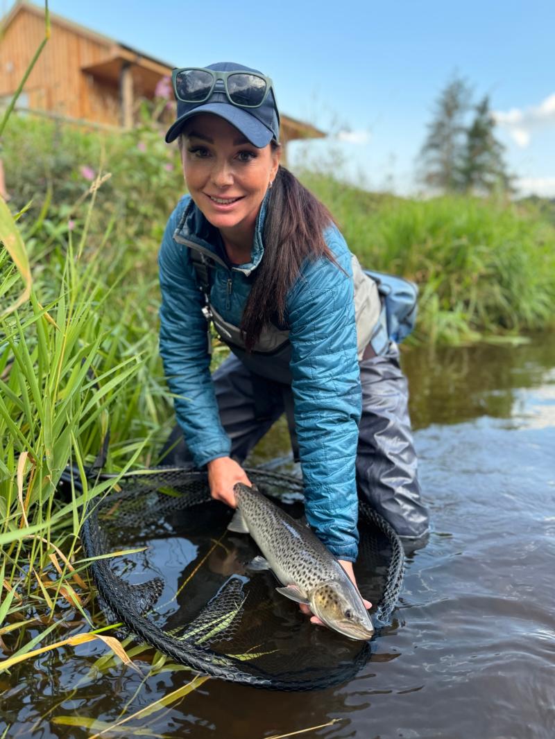 Lucinda Ewin excited to share her love of fishing at North West Angling Fair