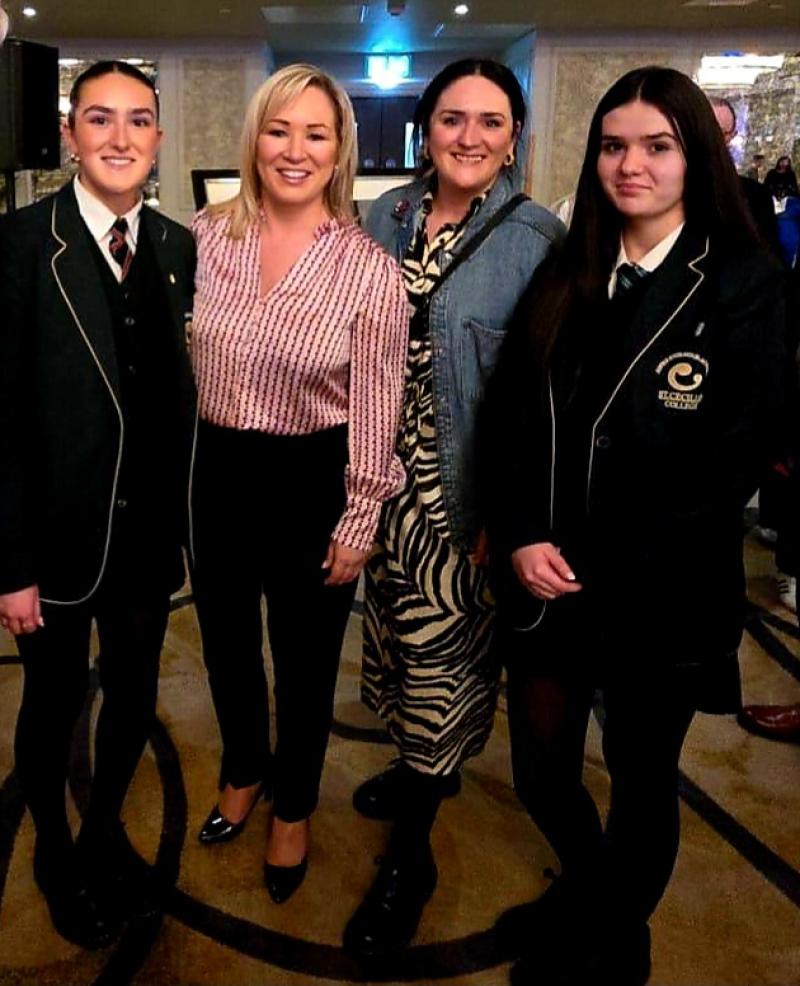 First Minster gives insight and inspiration to Derry politics students