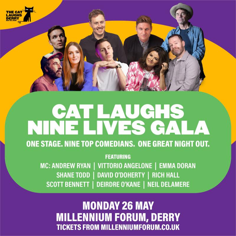 Inaugural Cat Laughs Comedy Festival comes to Derry