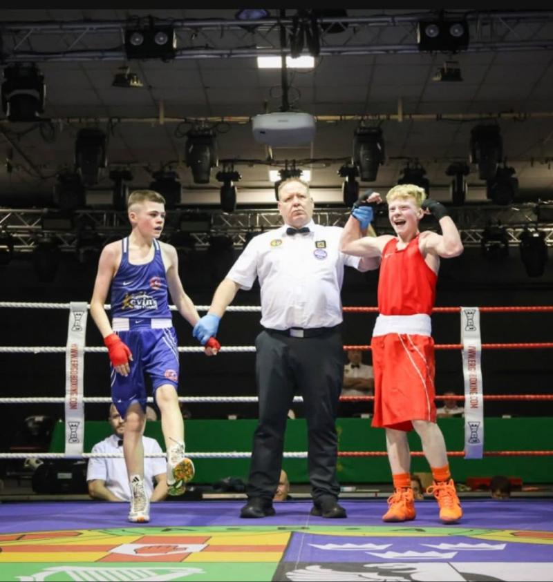 Josh Cairns being named champion