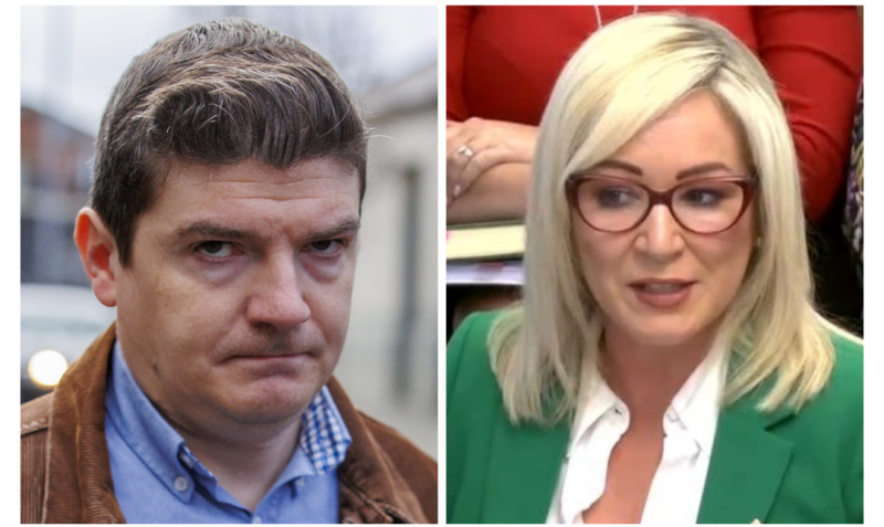 O’Neill ‘did not see ex-press officer Michael McMonagle at Stormont event’