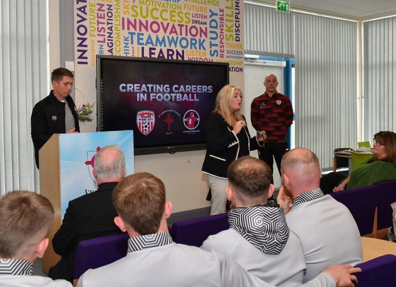 St. Joseph’s partners with Derry City and Steven Gerrard Foundation
