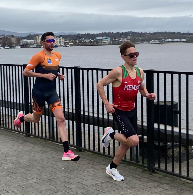Jake Smith and James Edgar who were first and second