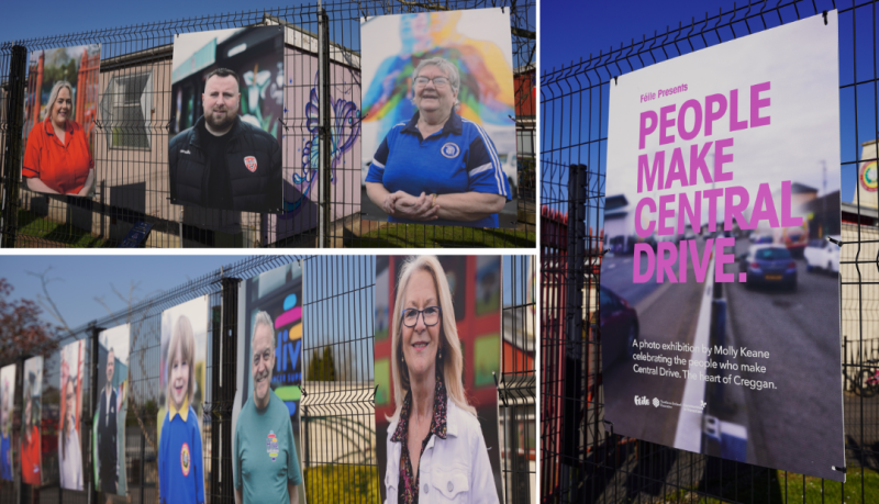 Féile Derry unveil ‘People Make Central Drive’ outdoor exhibition in Creggan