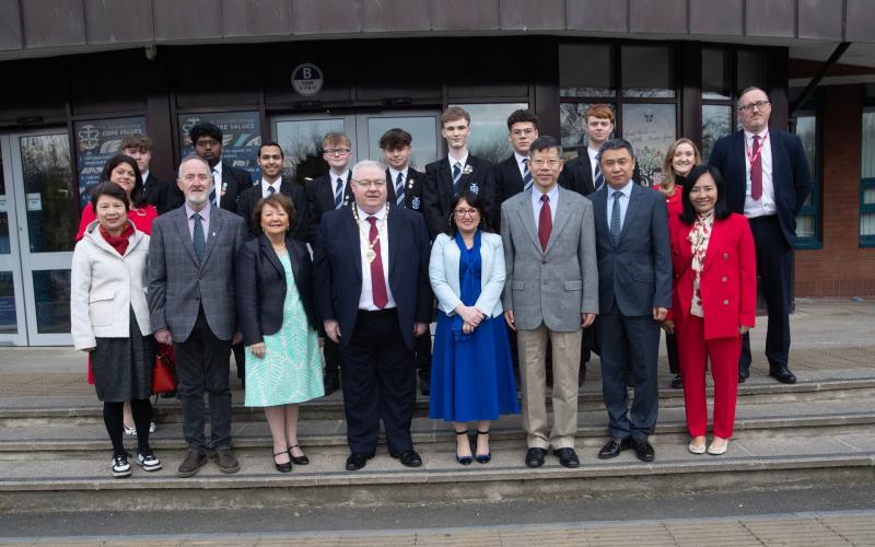Chinese Consul General visits Derry college's thriving Confucius Institute Hub