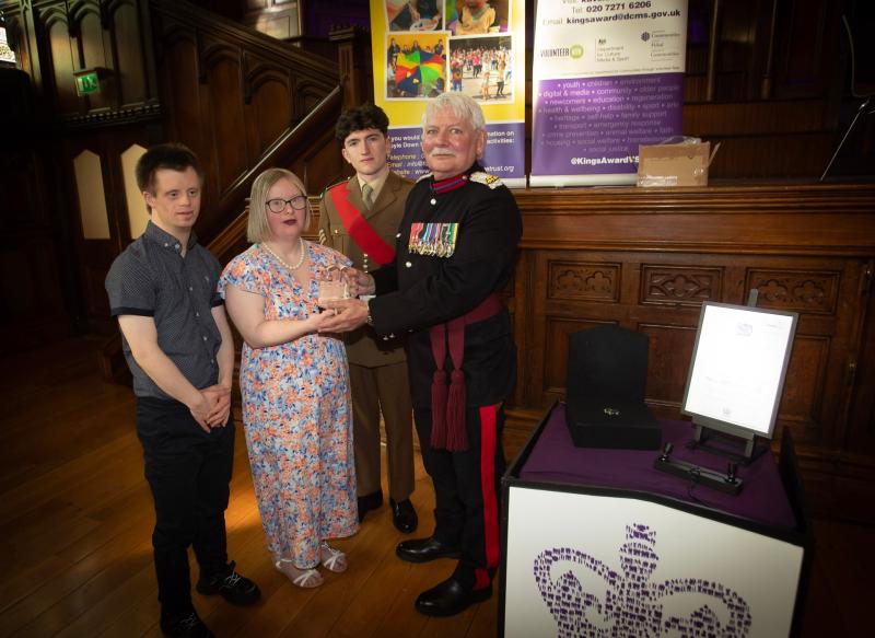 Foyle Down Syndrome Trust &lsquo;over the moon&rsquo; with King&rsquo;s Award