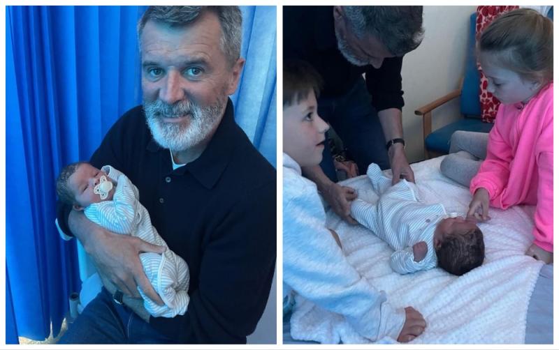 'Big baby’ - Ireland legend Roy Keane melts hearts with adorable snaps of newborn grandson
