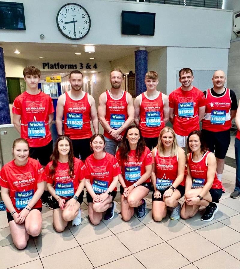 County Derry family and Limavady High School team up in aid of Air Ambulance NI