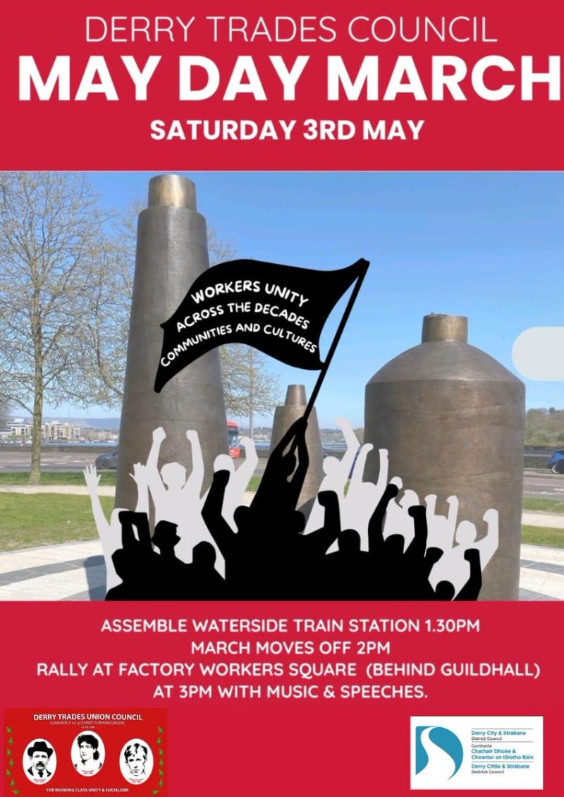 Workers Rights and Social Justice Week to be marked in Derry with a number of planned events