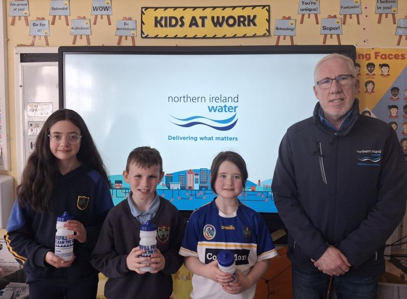 NI Water Education Team visit Draperstown primary school