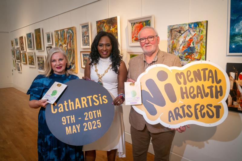 Mental Health Arts exhibition&nbsp;from Derry-born artist Eamon McAteer launched