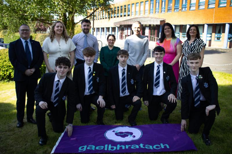 Derry college students recognised for their Grá for Gaeilge