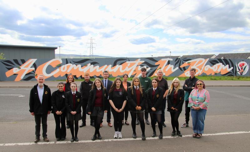 New Derry mural project: 'A Community in Bloom' officially unveiled