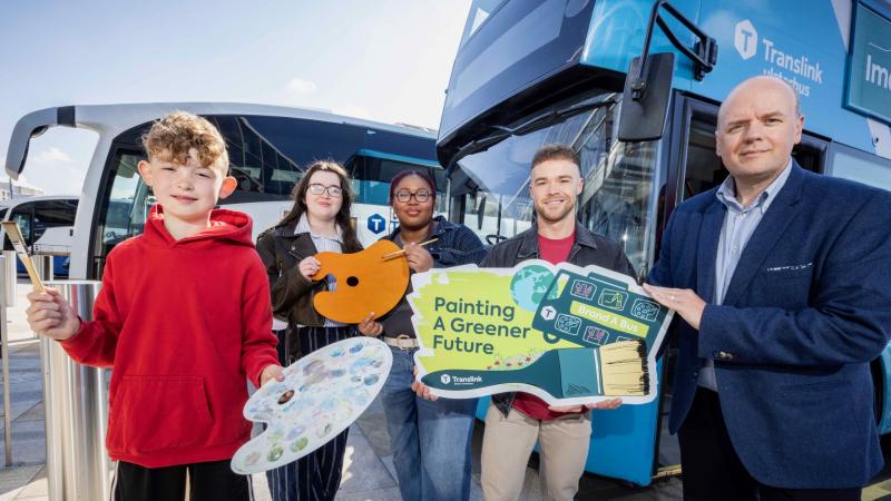 Young artists from Derry encouraged to enter Translink ‘Brand a Bus’ competition